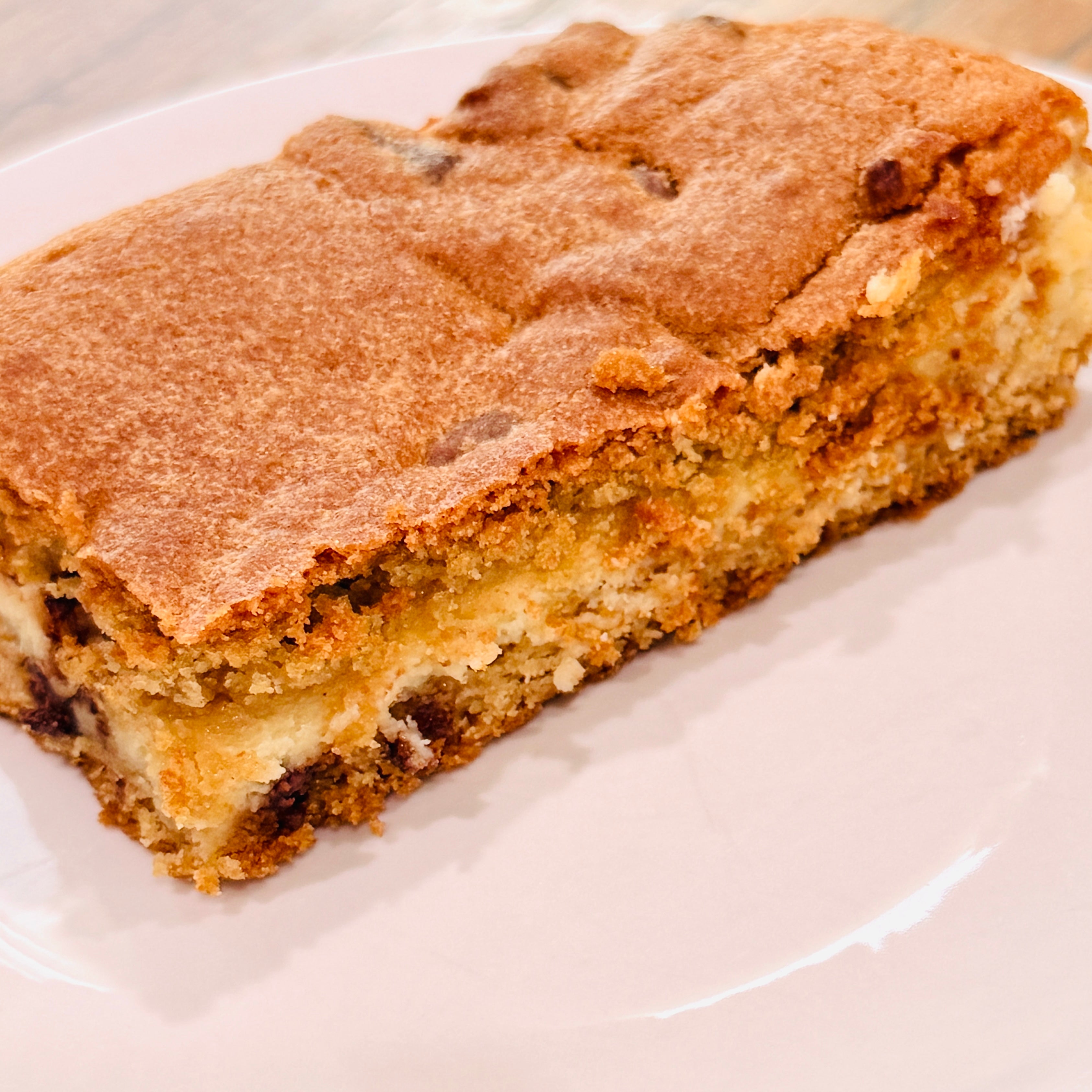 Chocolate Chip Cheesecake Bars
